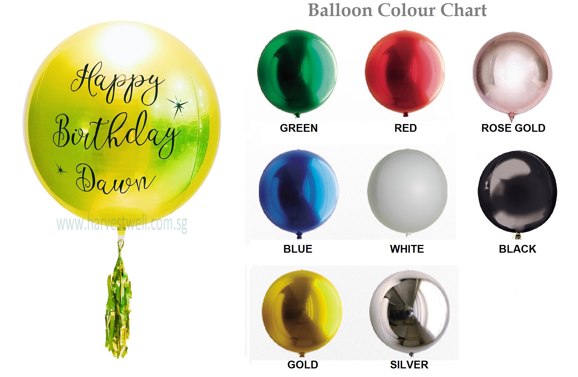 Customize Print on ORBZ Balloon